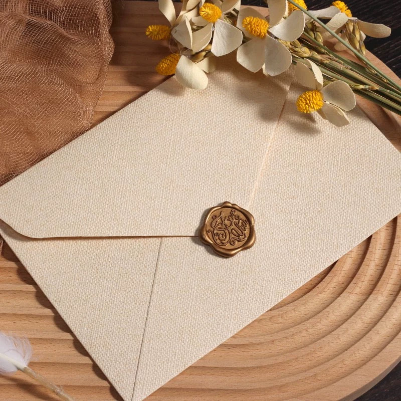 Handwritten Gift Note & Envelope