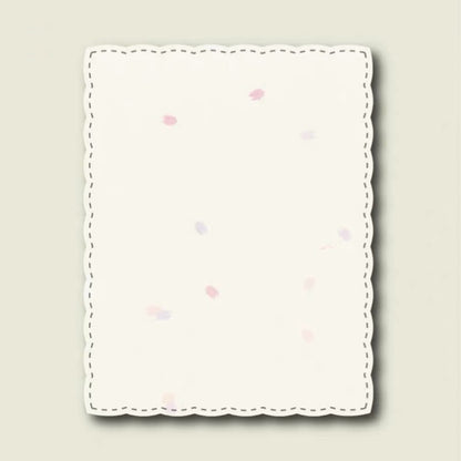 Handwritten Gift Note & Envelope