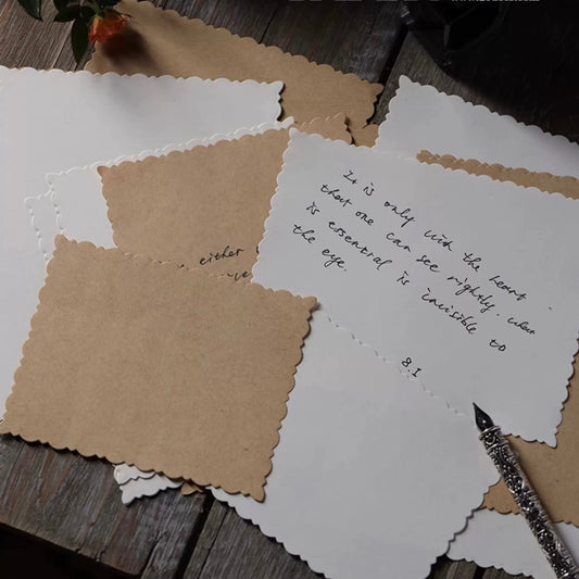 Handwritten Gift Note & Envelope